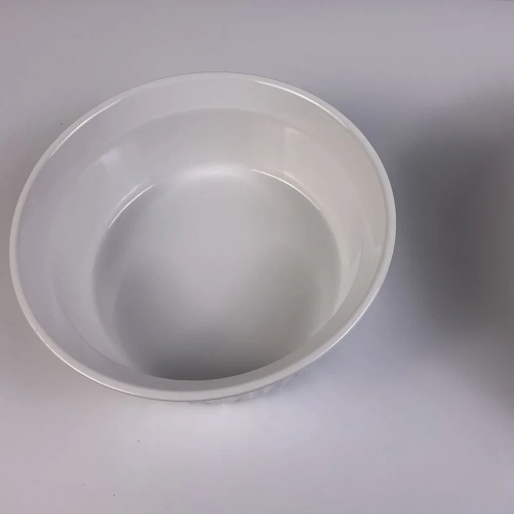 CorningWare French‎ White Stoneware Baking Dish Set 1.5 Qt 2.5 Qt Set of 2